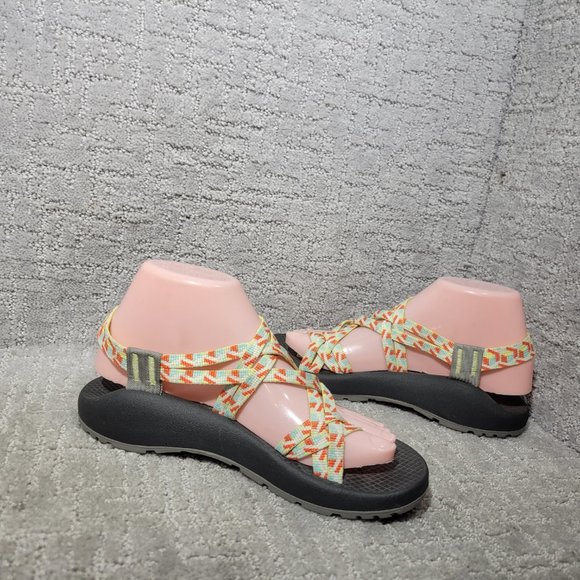 Chaco ZX/2 Women's Size US 7 Classic Prism Yellow Sport Adjustable Sandals.  NEW - Picture 11 of 12